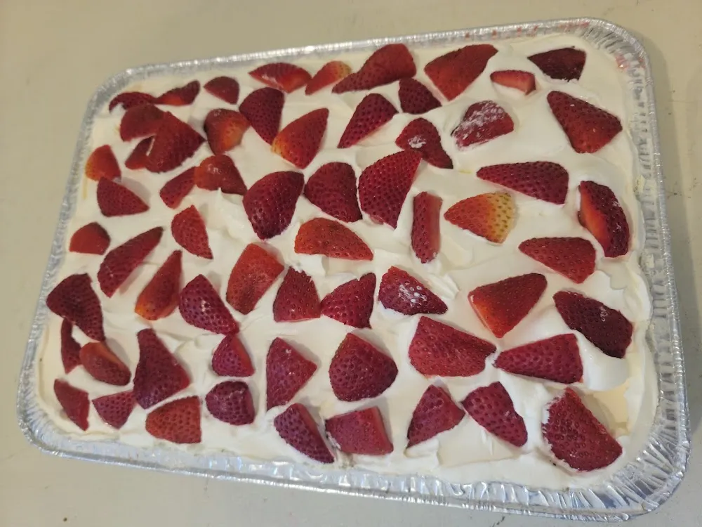 Strawberry Poke Cake